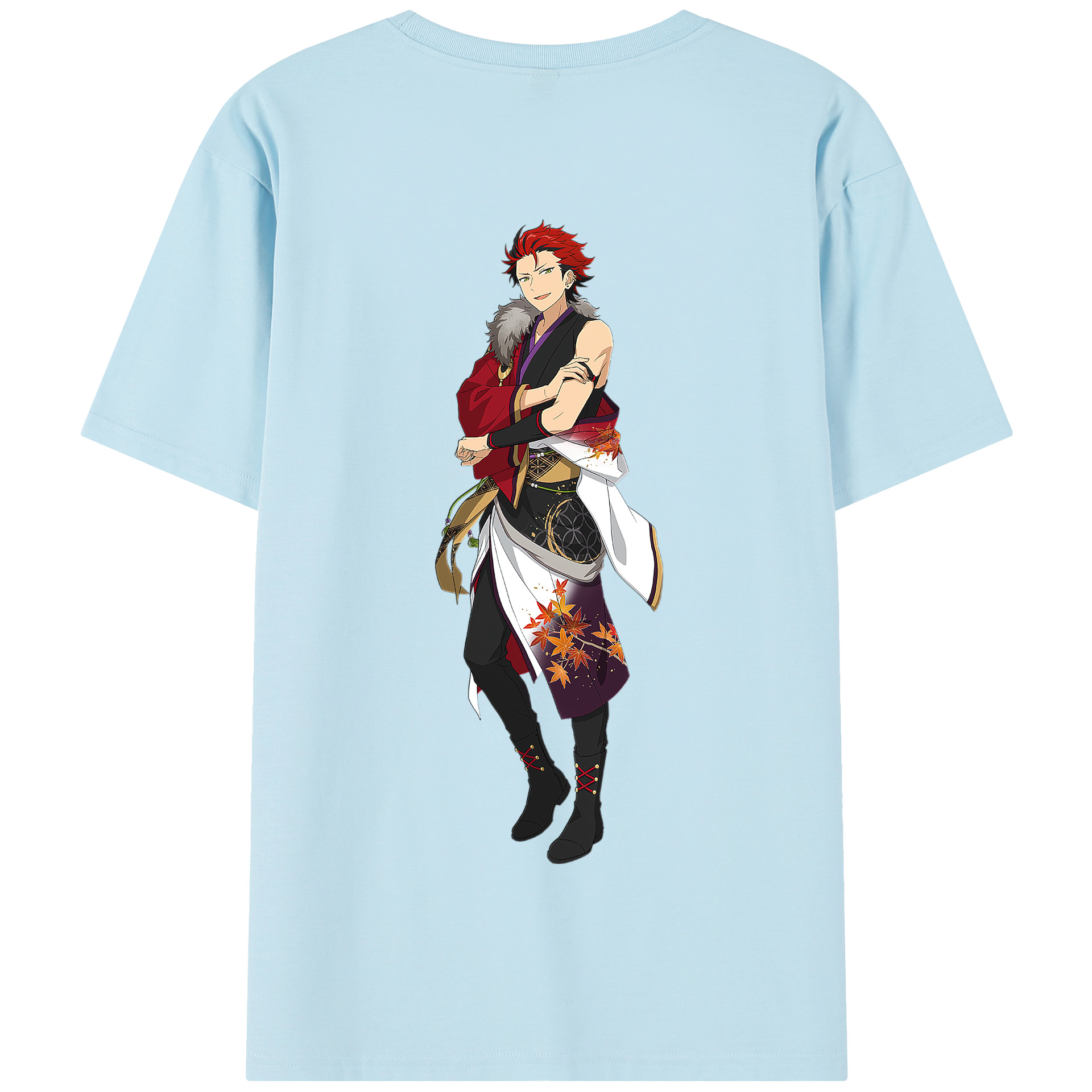 （画像用） あんさんぶるスターズ! Ensemble Stars 綿100％半袖Tシャツ（背面プリント）